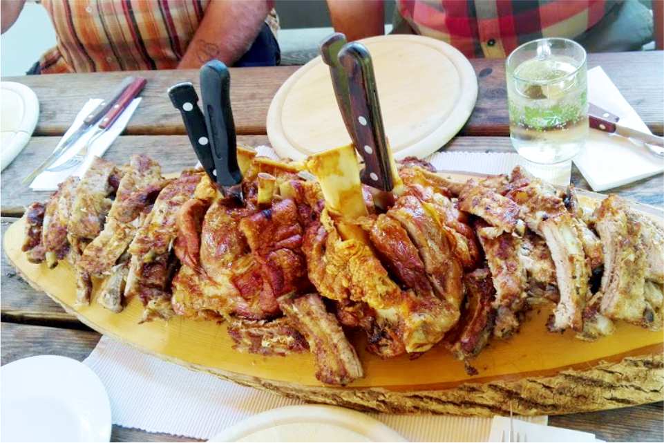 Weingut Buschenschank Grabin Labuttendorf Ripperl Spare Ribs