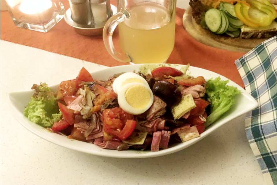 Weingut Buschenschank Grabin Labuttendorf Salat