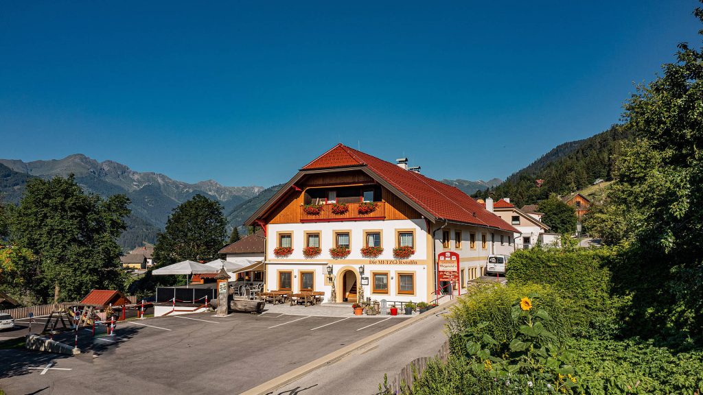 Gastgeber Murradweg die Metzgerstubn St Michael im Lungau Gaststaette